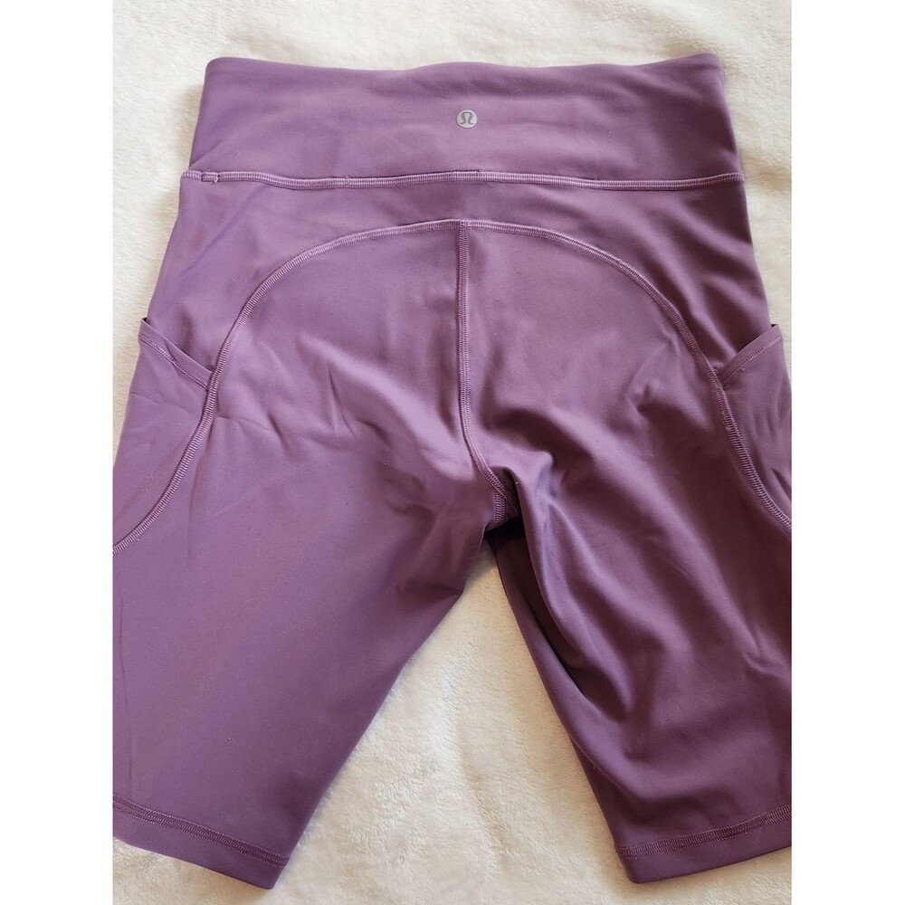 Lululemon Invigorate High-Rise Short 10" Grape Mauve Size 8